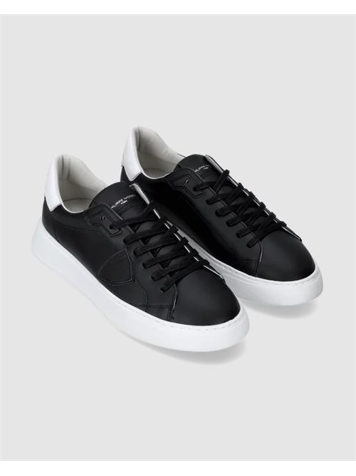 TEMPLE LOW PHILIPPE MODEL | A11EBTLUV002V002 VEAU_NOIR BLANC